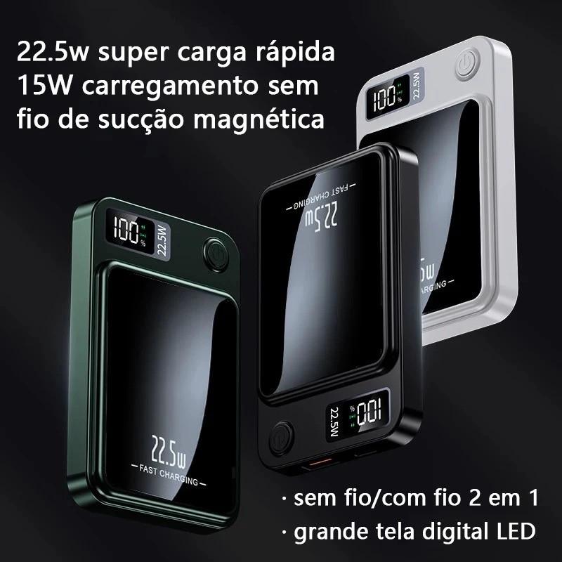 MagPower Pro – PowerBank Magnético 10000mAh