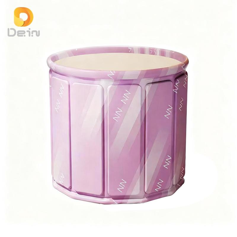 Banheira Dobrável Portátil para Adultos 70cm — 254L com Drenagem Dupla