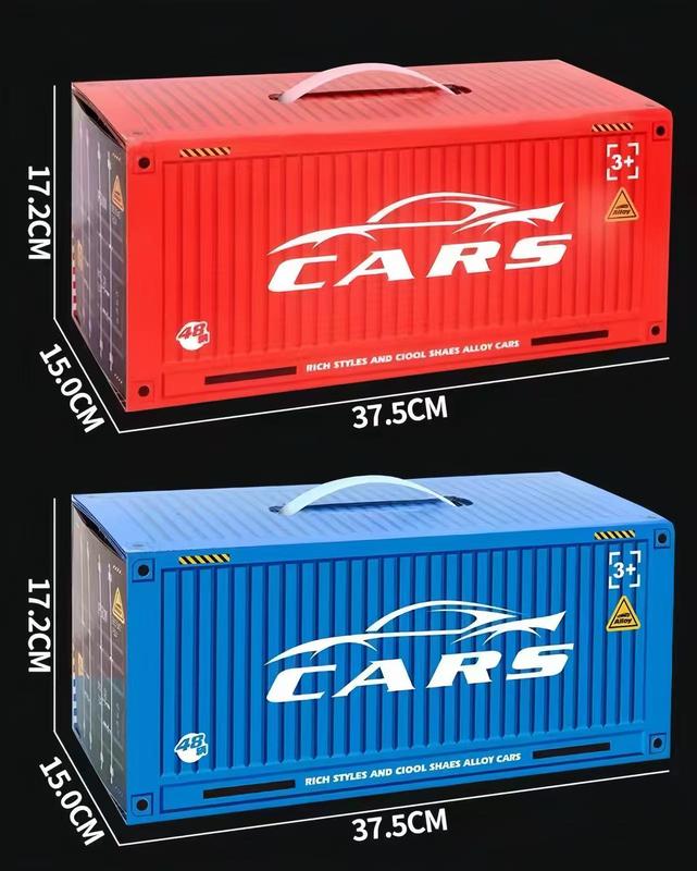 Kit Cidade Kids 48 Carrinhos de Fricção com Pista e Container