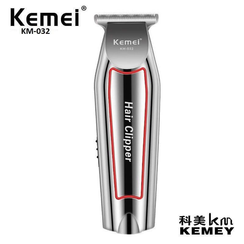 Máquina de Corte Kemei KM-032 Acabamento Profissional Sem Fio Bivolt