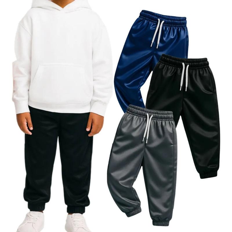 Kit 3 Calças Infantil Flanelada de Inverno — Tamanhos 2 ao 16