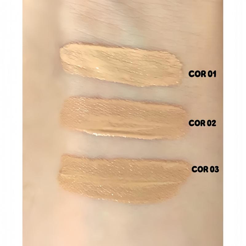 BB Cream 3 em 1 com Esponja Cogumelo