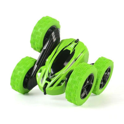 Carrinho de Acrobacias 360° com Controle Remoto — Luzes LED, Motor Turbo e Pneus Off-Road